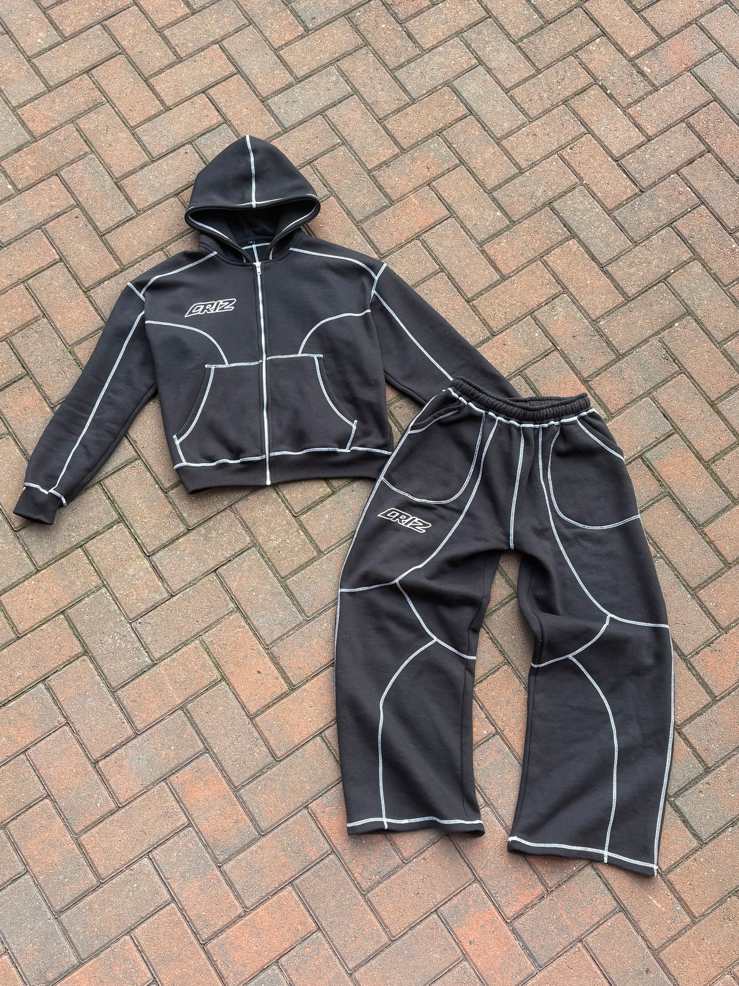 Driz Black Joggers