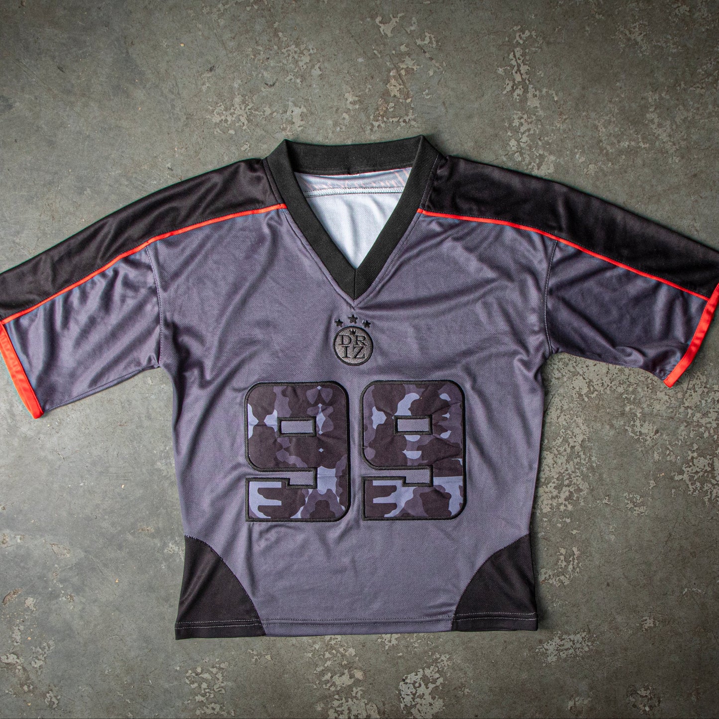 '99'Camo Jersey - Black