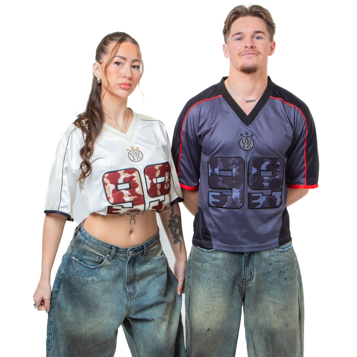 '99' Camo Jersey - Beige