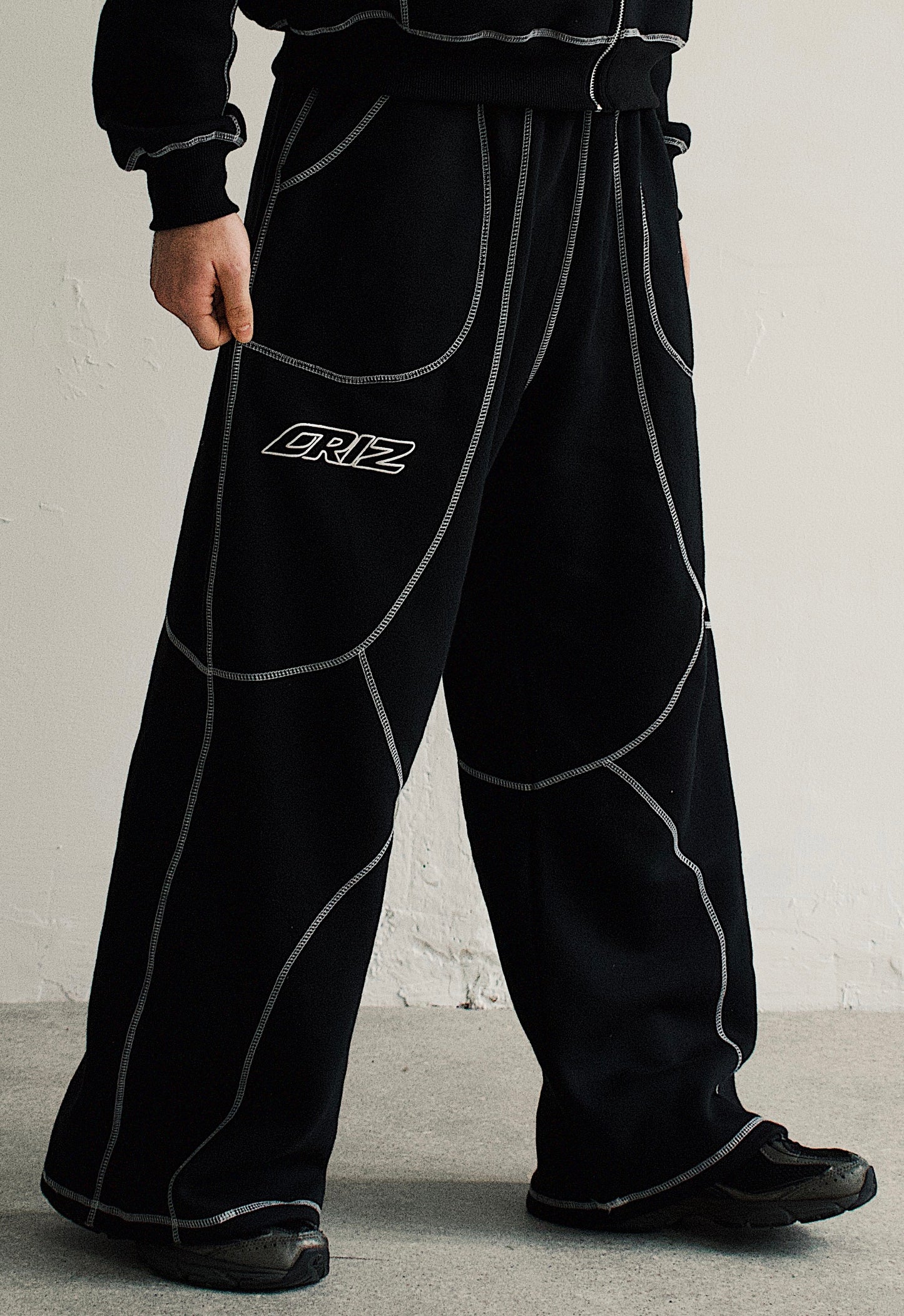 Driz Black Joggers