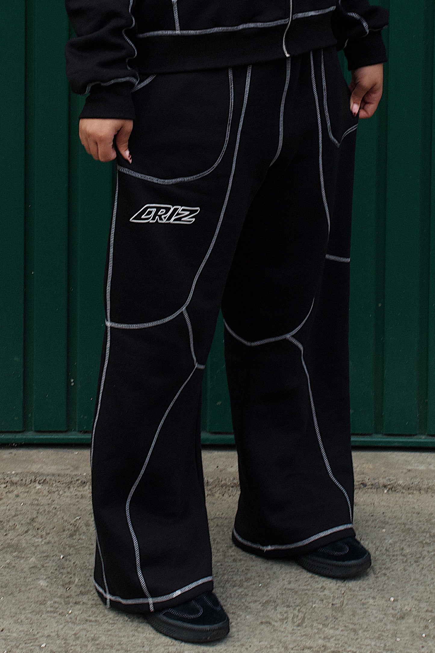 Driz Black Joggers
