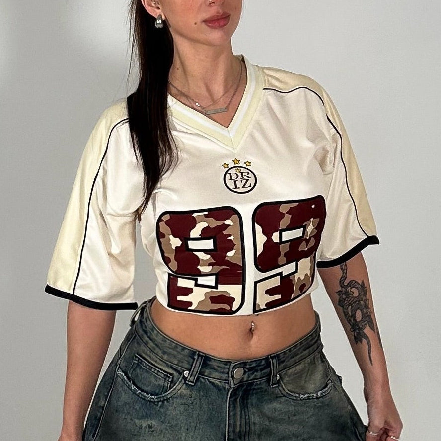 '99' Camo Jersey - Beige